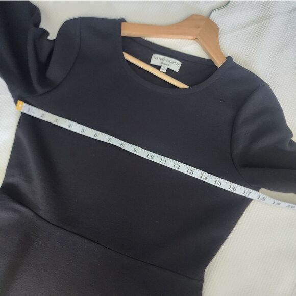 MADEWELL Texture and Thread dress midi ballon sleeves modest lagenlook minimalis - Picture 5 of 16